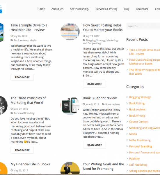 blog writing examples