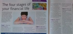 Financial article writer