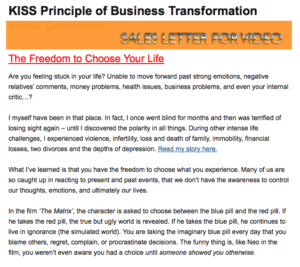 counselling copywriting