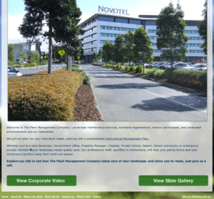 web copywriting for plant mgt company