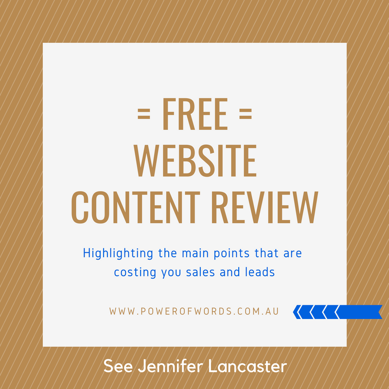 website content review