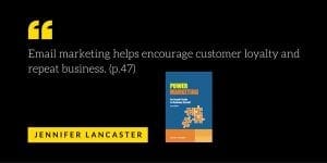 email marketing encourages customer loyalty