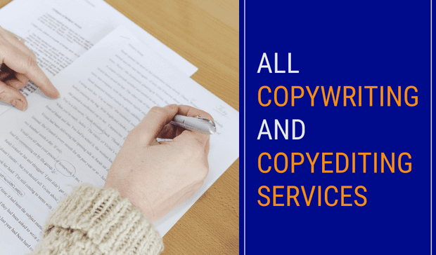 copywriting and copyediting services