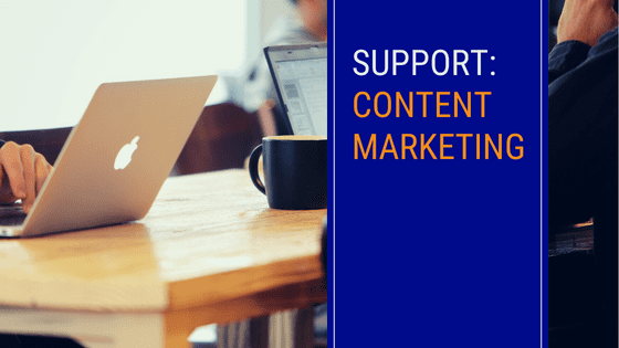 content marketing support