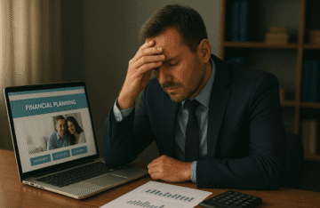 financial planner website content needs updating